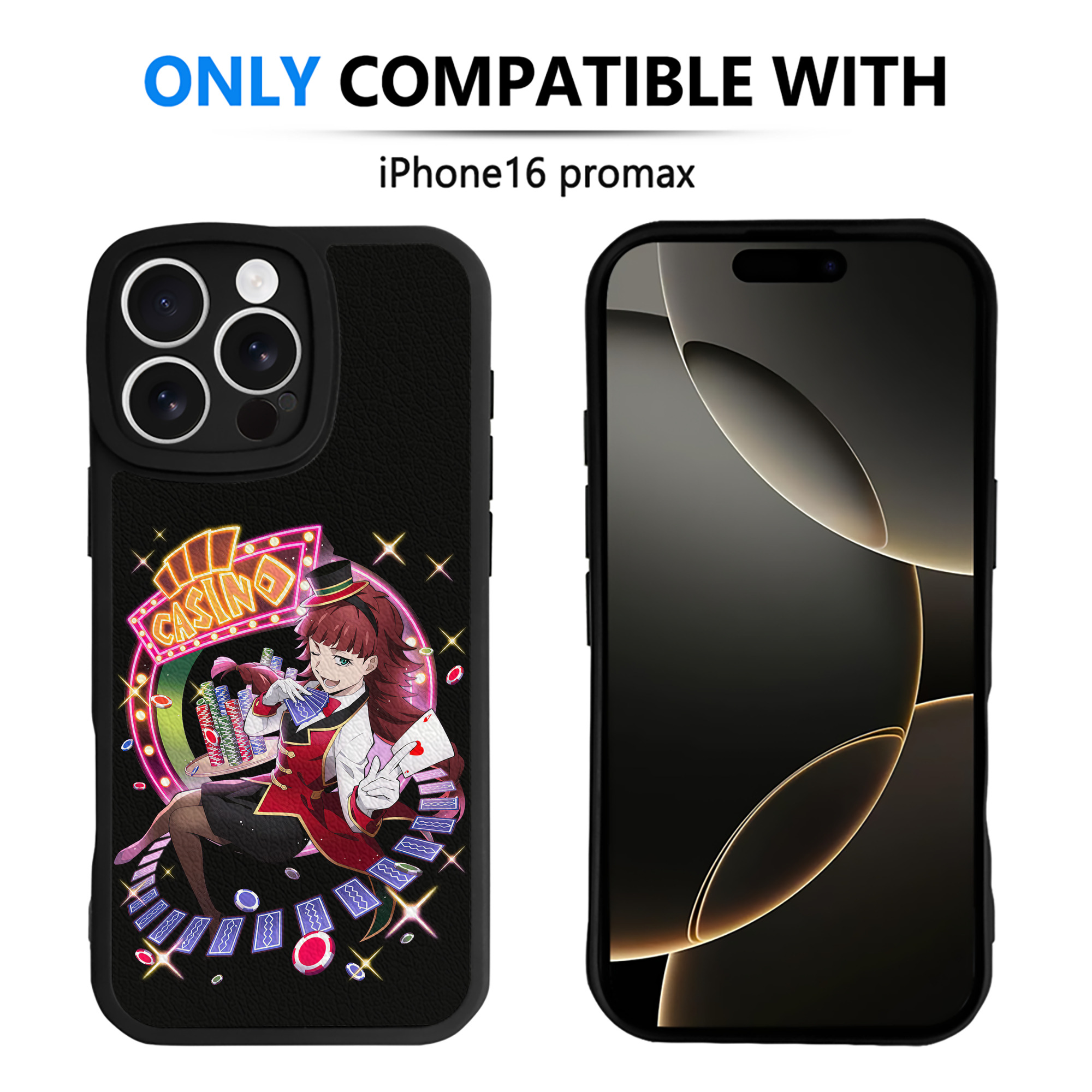 （画像用） 文豪ストレイドッグス Bungo Stray Dogs 【iPhone 16シリーズ対応】シリコンスマホケース（レザー調） 材質：シリコン
